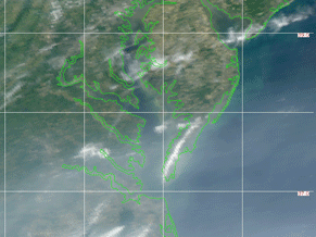 MODIS images for flight number 2007