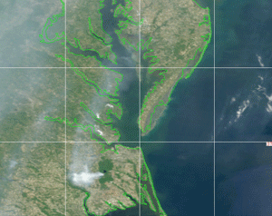 MODIS images for flight number 2008
